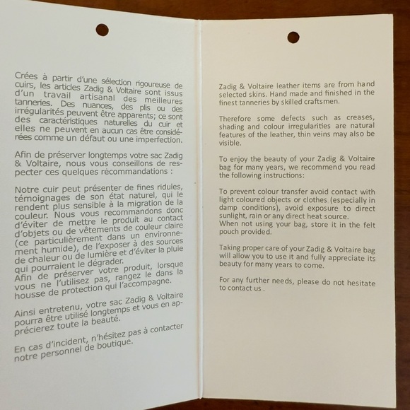 Zadig & Voltaire Black and Leopard Satchel - Picture 11 of 16